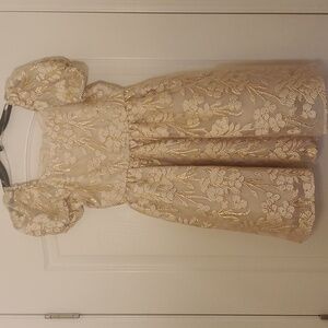 New without Tags Girls Rare Editions Gold Dress Size 12